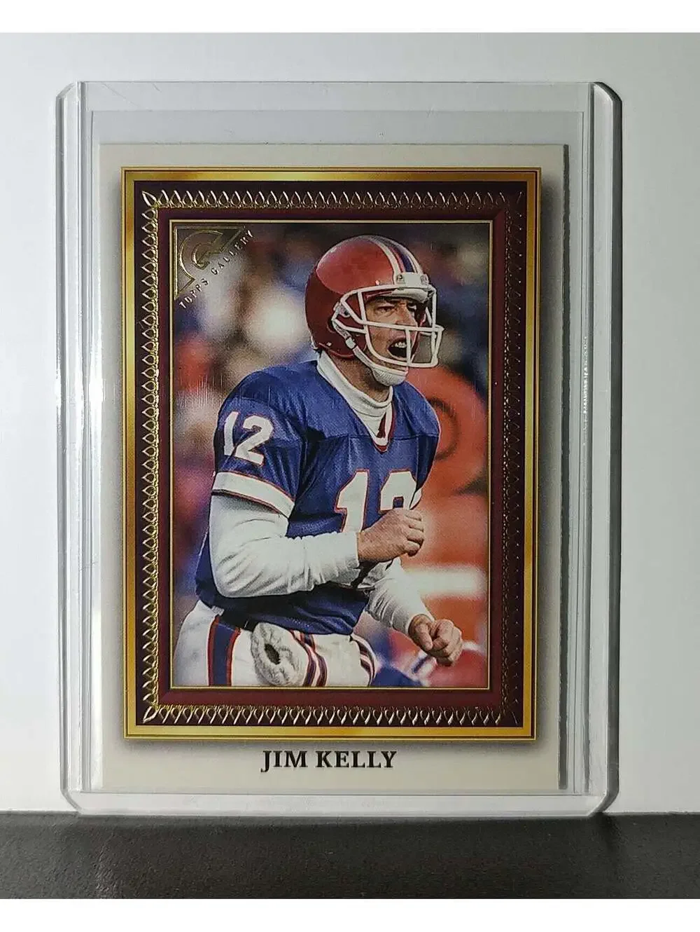 Jim Kelly 2023 Topps Gallery NFL #PG-9 Card Buffalo Bills
